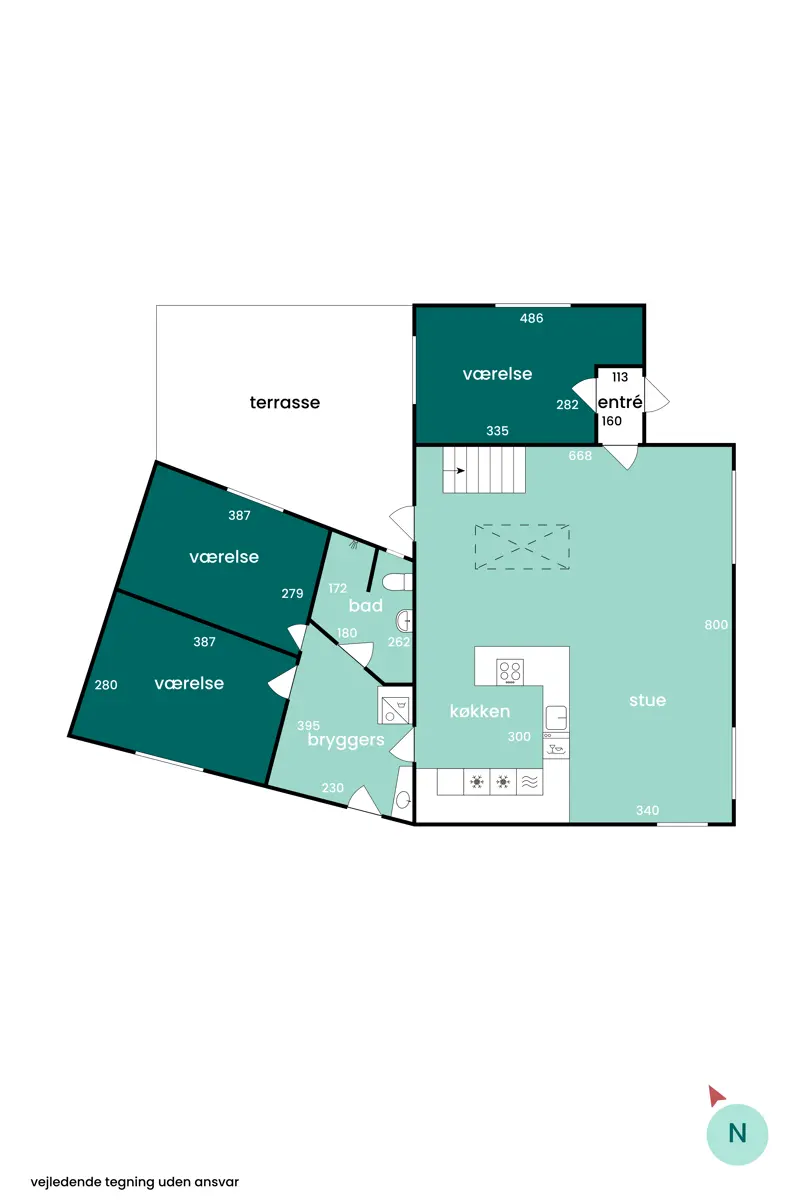Visual presentation of the listing