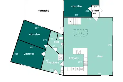 Visual presentation of the listing