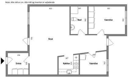 Visual presentation of the listing