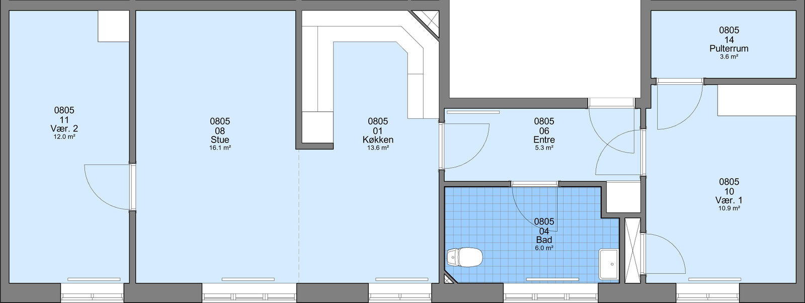 Visual presentation of the listing