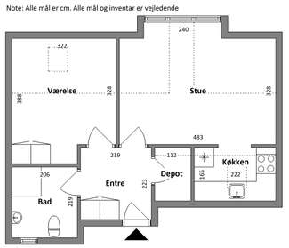 Visual presentation of the listing