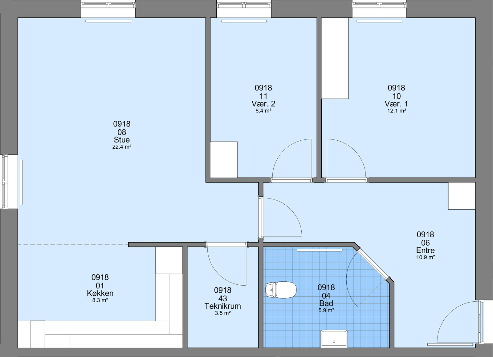 Visual presentation of the listing