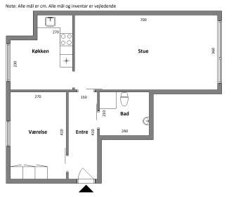 Visual presentation of the listing