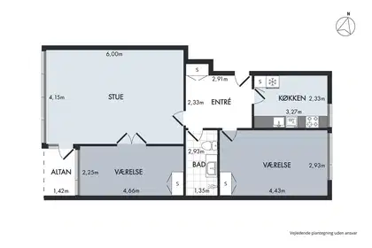 Visual presentation of the listing