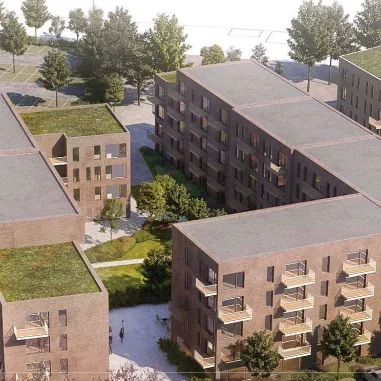 apartment Nybyggede lejligheder i Schaubparken med altan