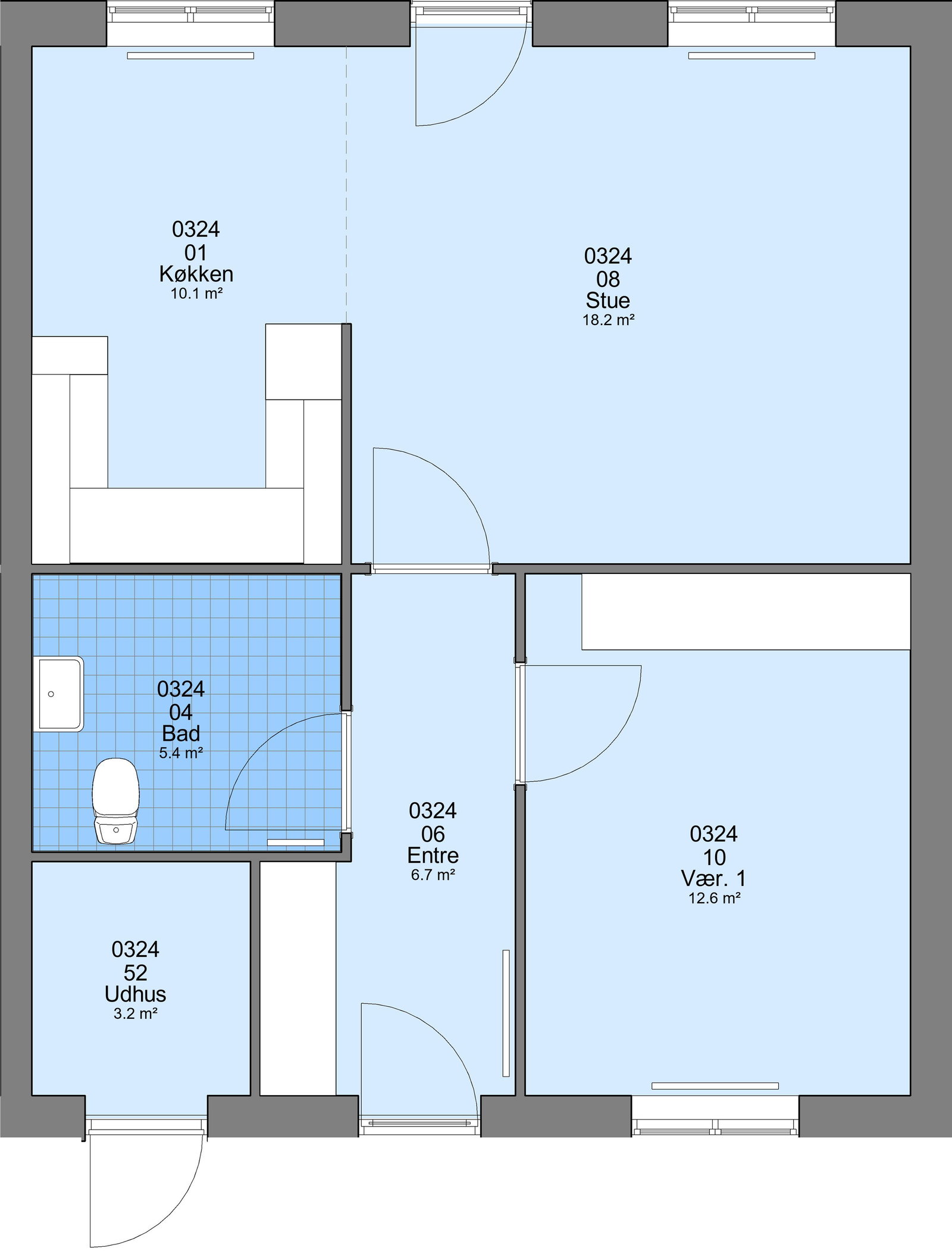 Visual presentation of the listing