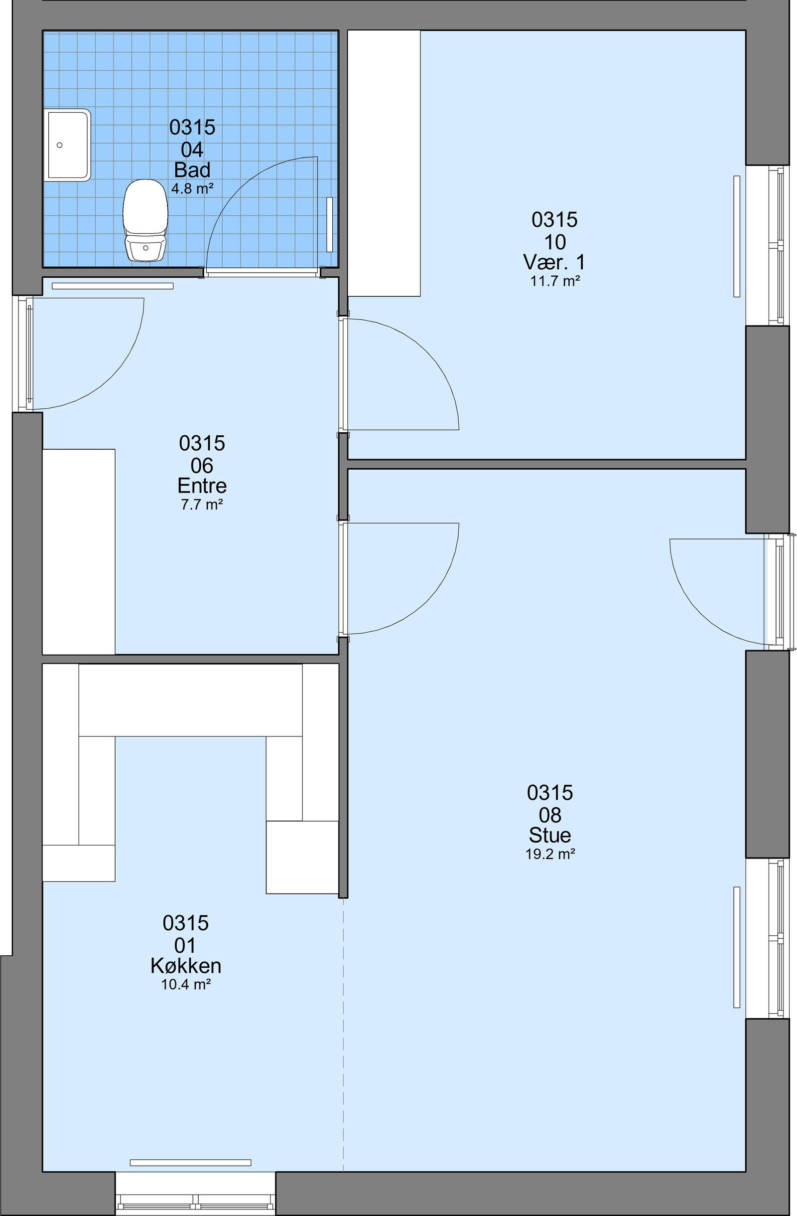 Visual presentation of the listing