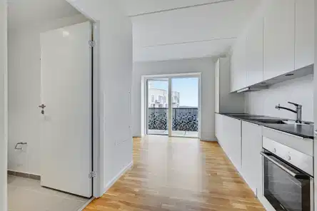 apartment Lys 1-værelses nær Aarhus C med terrasse