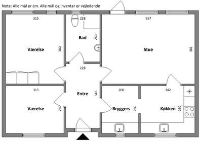 Visual presentation of the listing