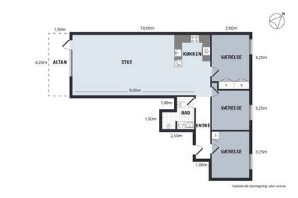 Visual presentation of the listing
