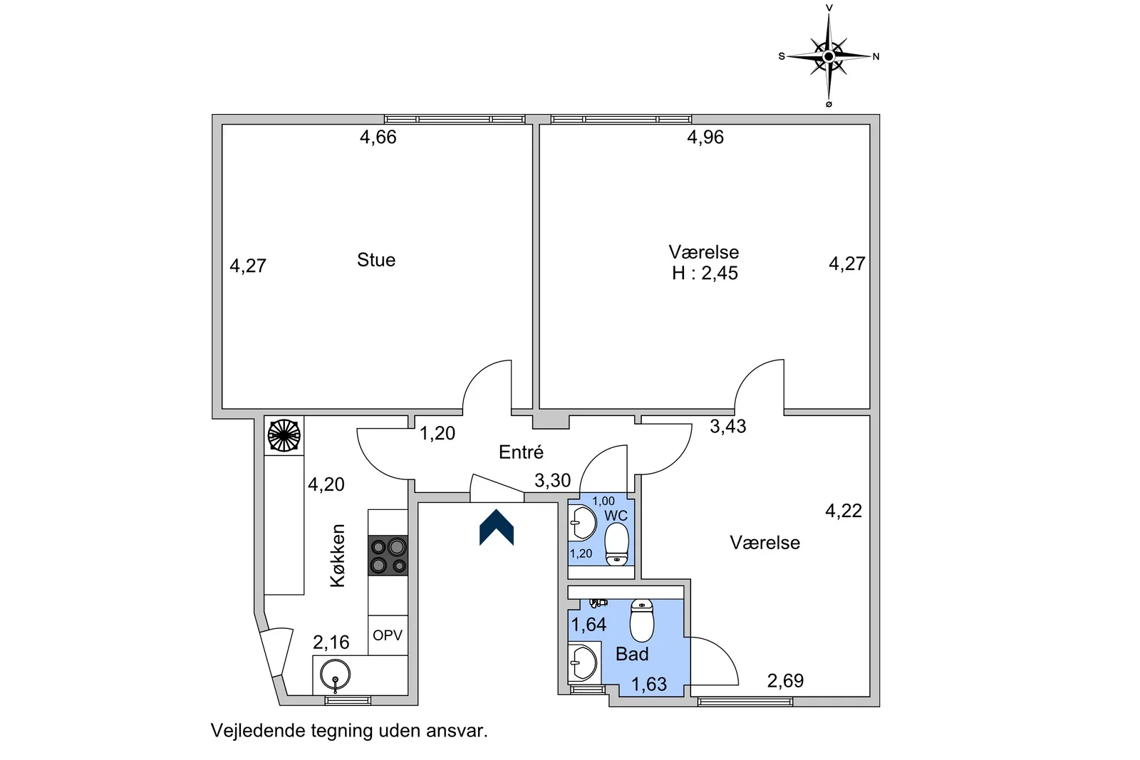 Visual presentation of the listing