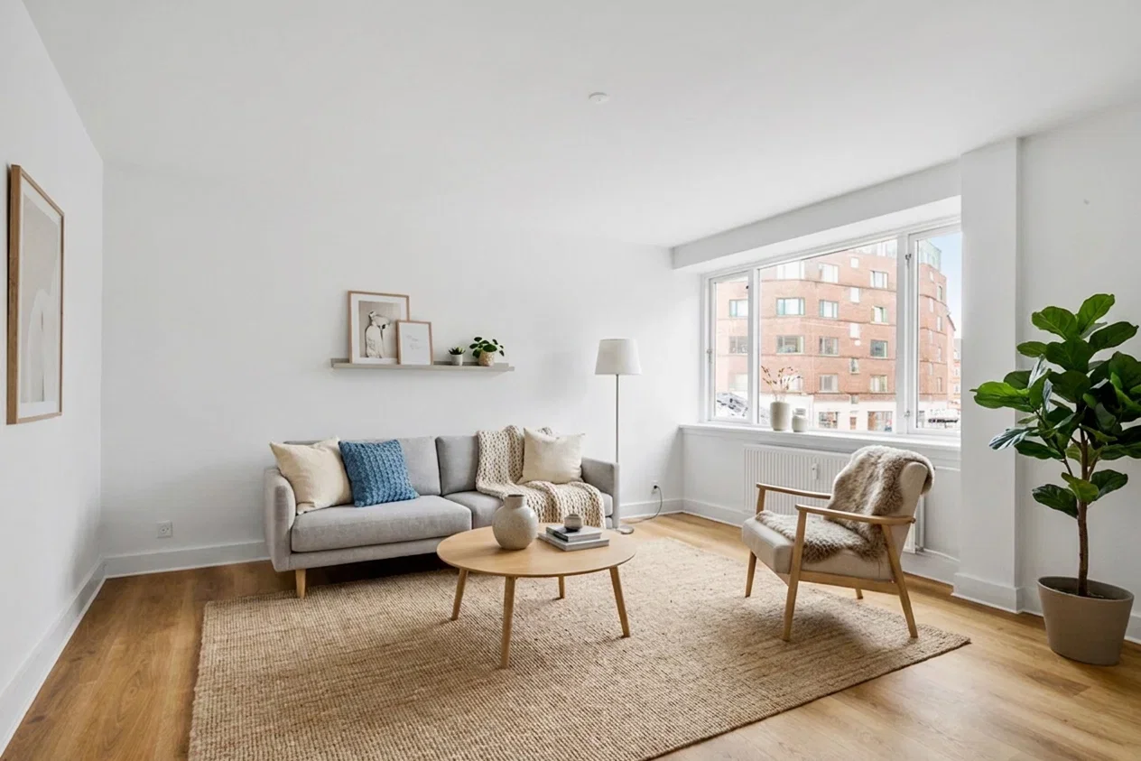 Visual presentation of the listing