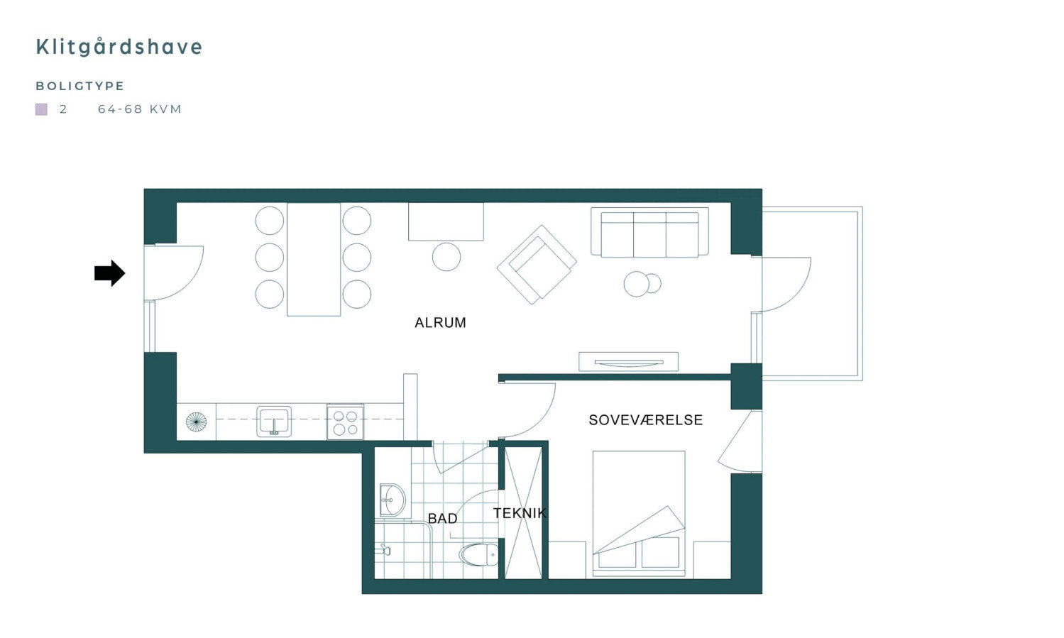 Visual presentation of the listing