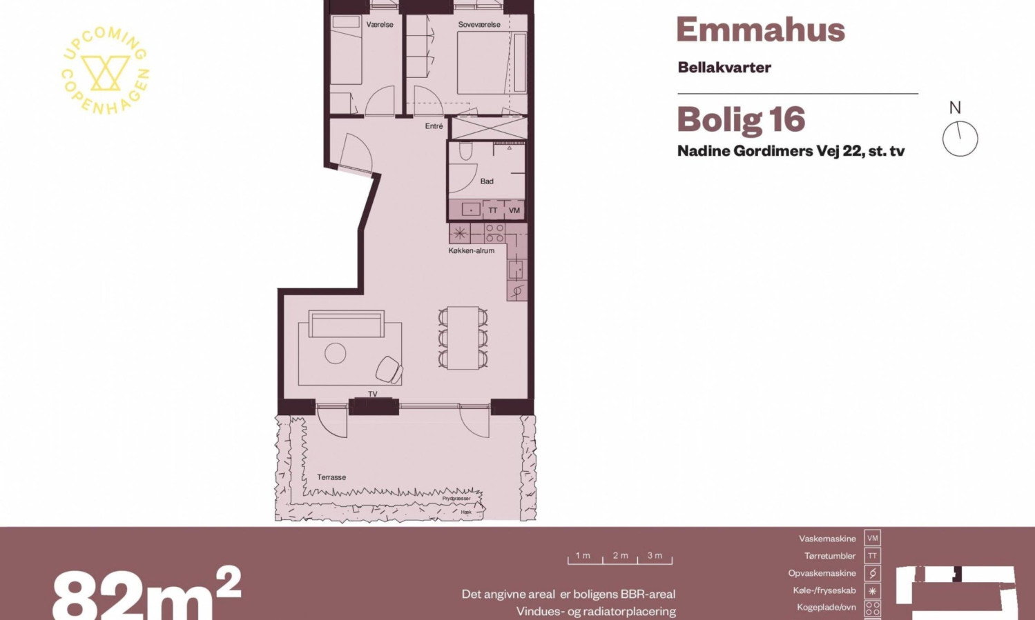 Visual presentation of the listing