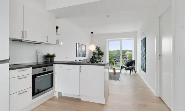 apartment Lys 2-værelses lejlighed i Risskov, 48 m2