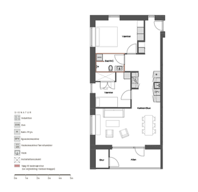 Visual presentation of the listing