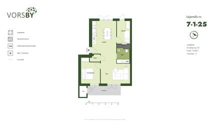 Visual presentation of the listing