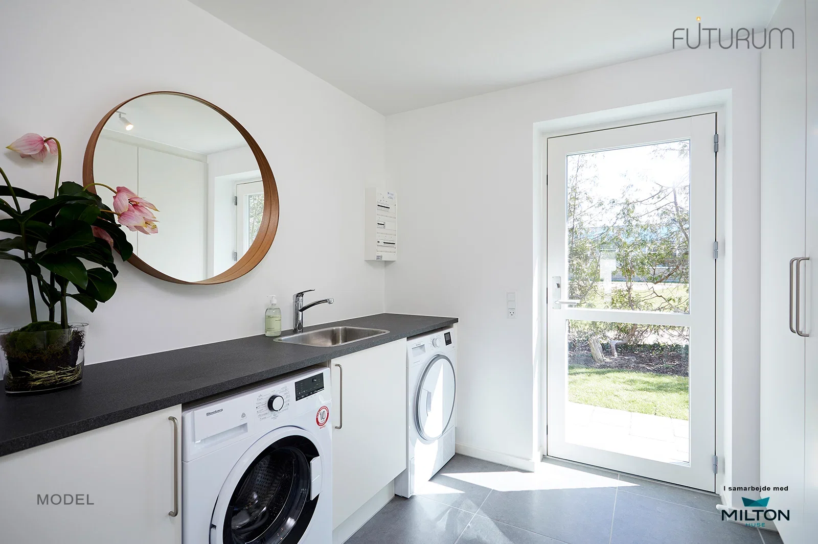 townhouse Dobbelthus med terrasse og have i Stige, Odense