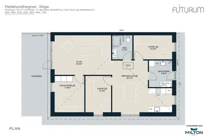 Visual presentation of the listing