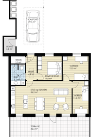 Visual presentation of the listing