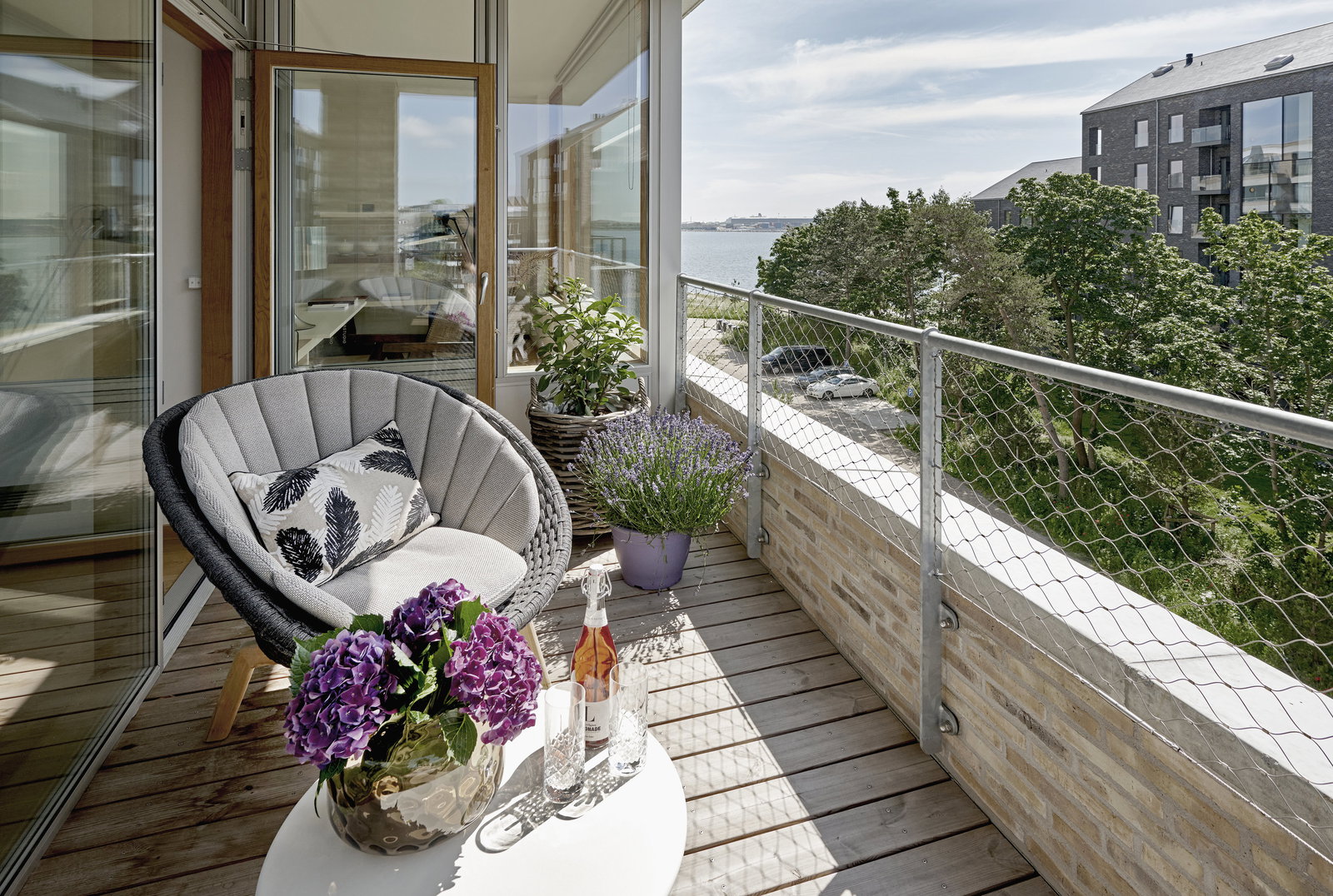 apartment Lys og rummelig 4-værelses i Hellerup, 155 m²