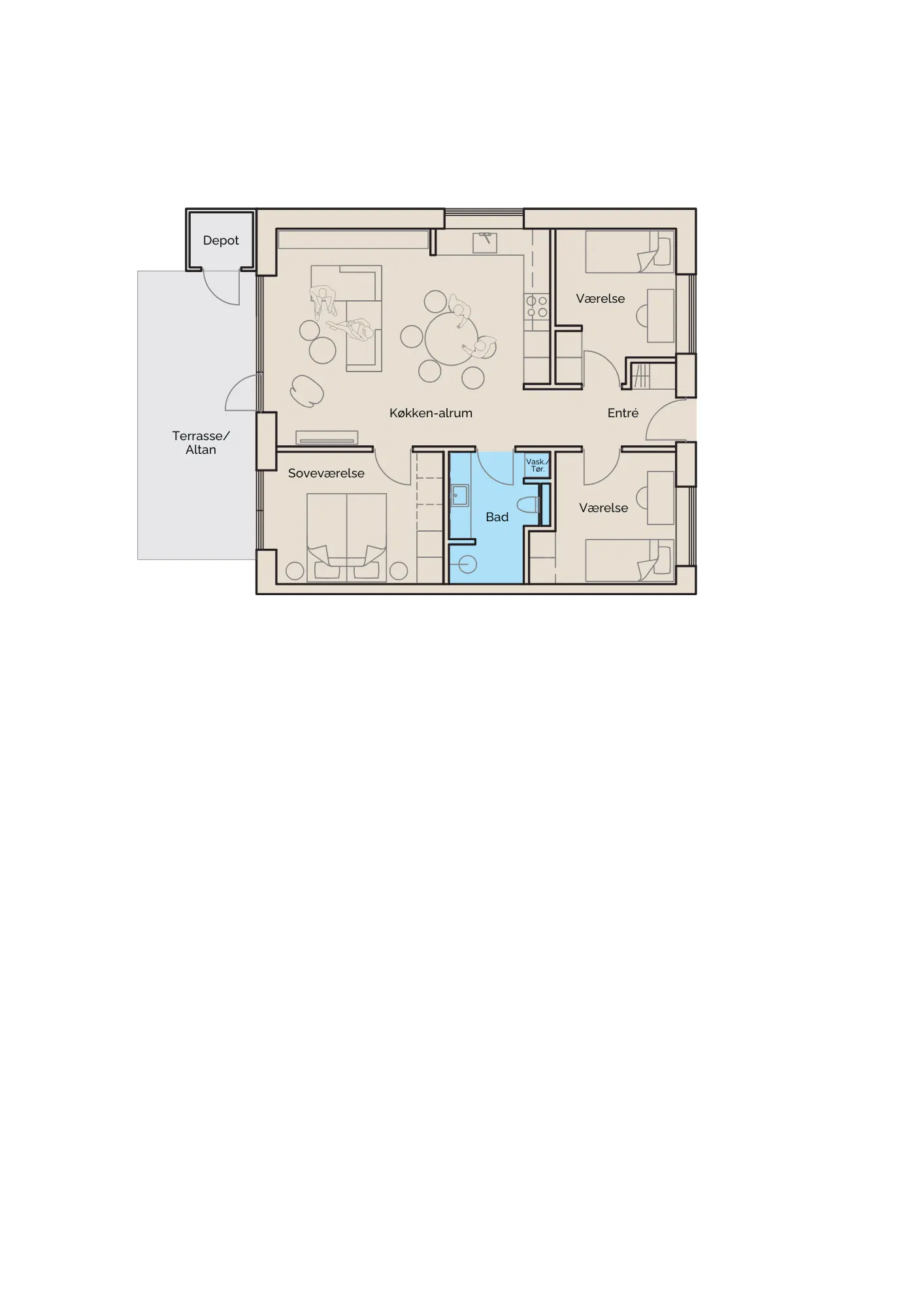 Visual presentation of the listing
