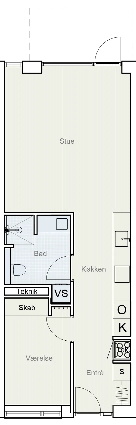 Visual presentation of the listing