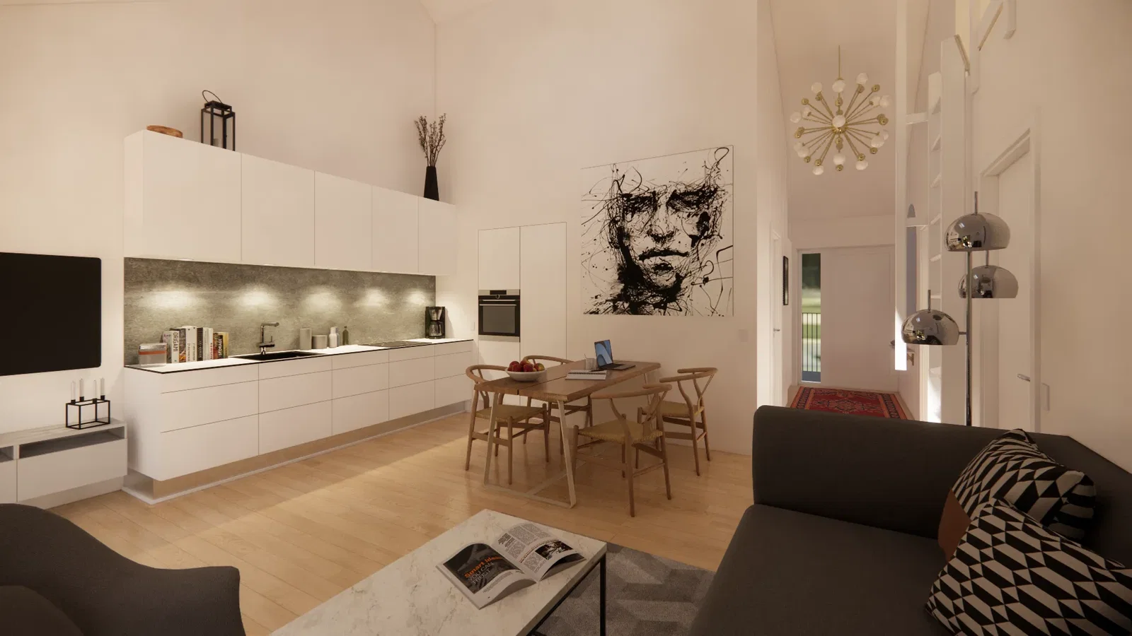 apartment Moderne 2-værelses i centralt Vordingborg