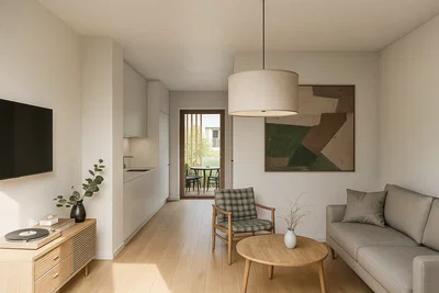 Bright and well-equipped 2-room apartment in Næstved - Stenlængegårdens Kvarter, Næstved - 1