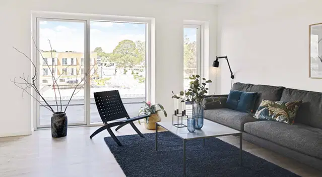 apartment Lys 2-værelses lejlighed med altan nær universitet