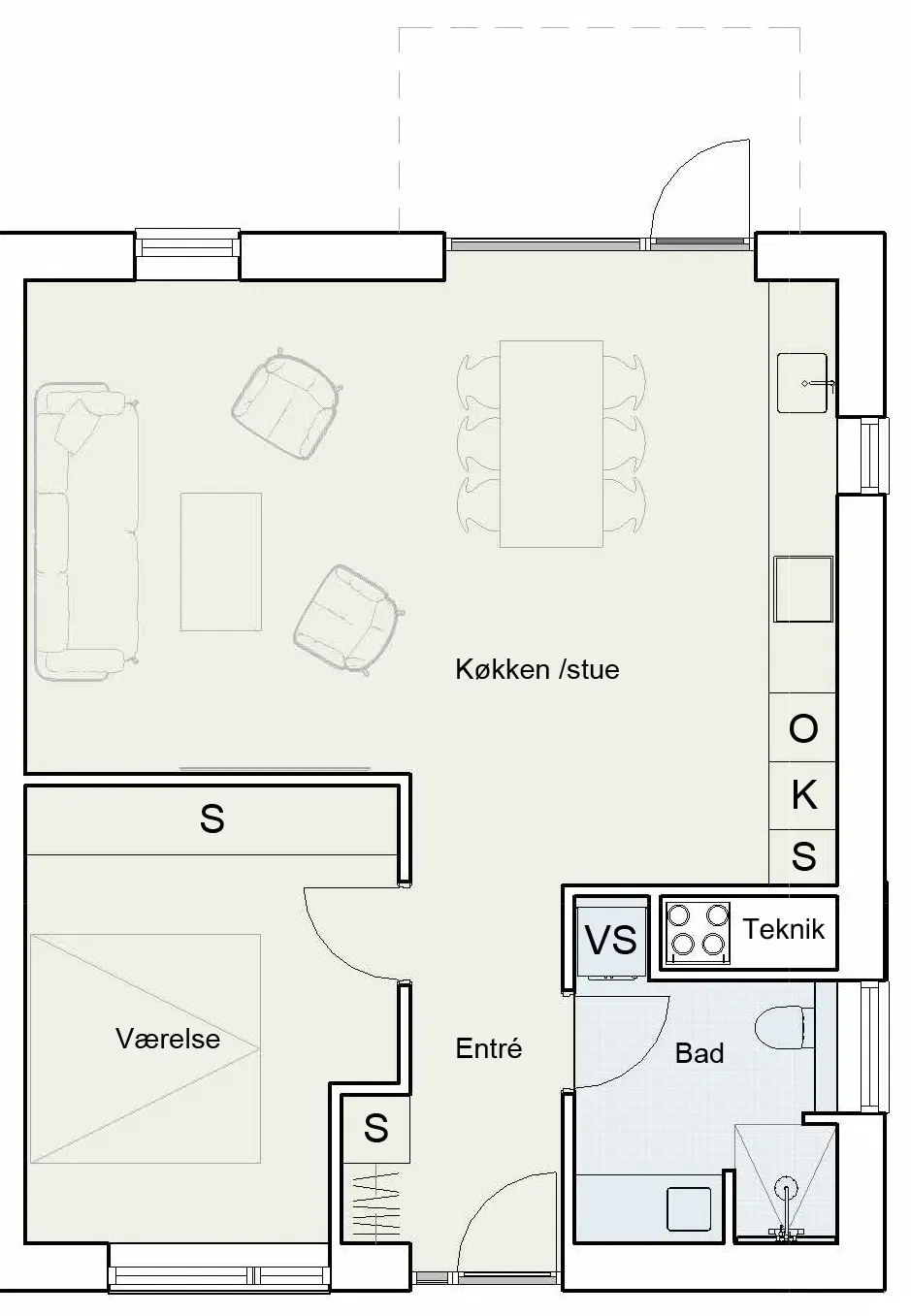 Visual presentation of the listing