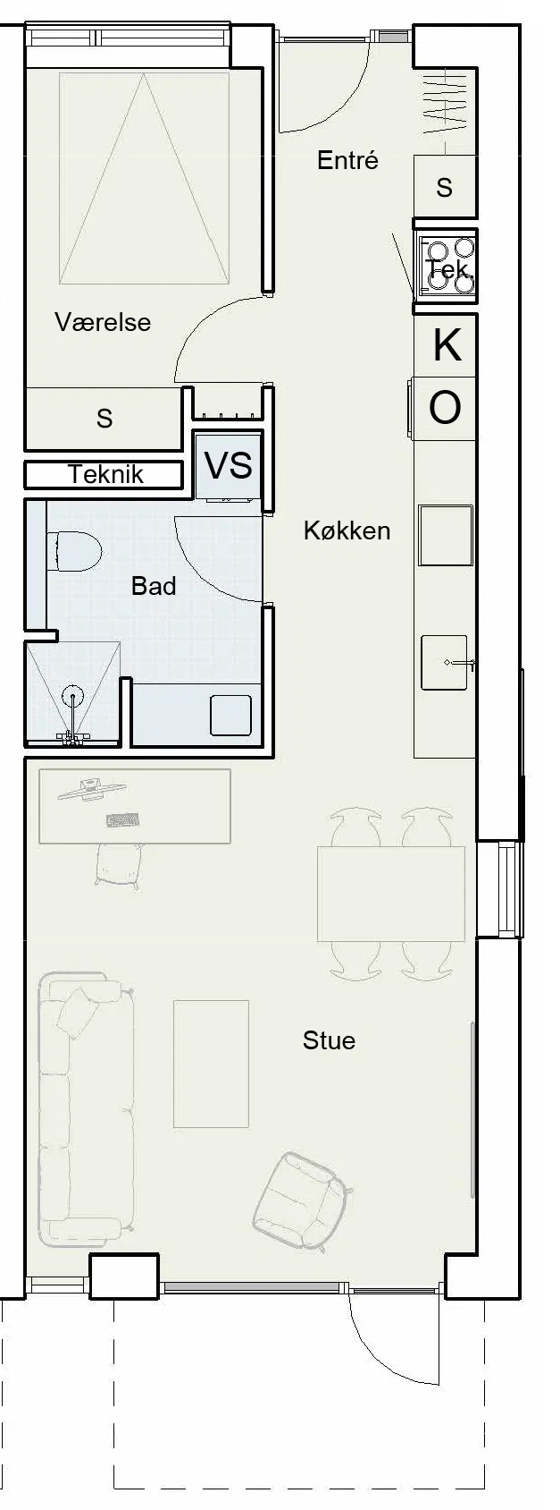 Visual presentation of the listing