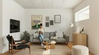 Visual presentation of the listing