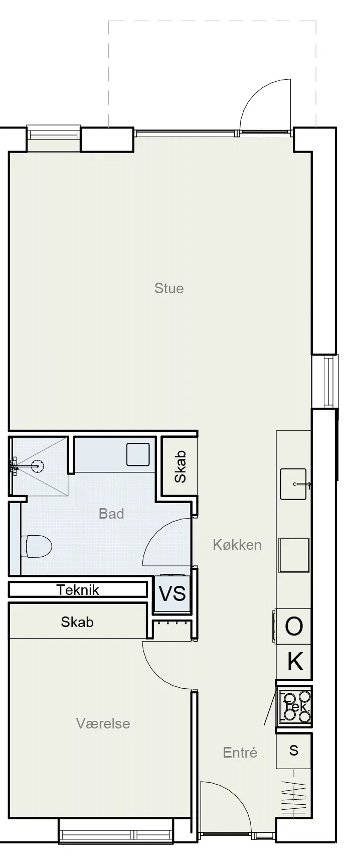 Visual presentation of the listing