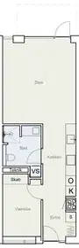 Visual presentation of the listing
