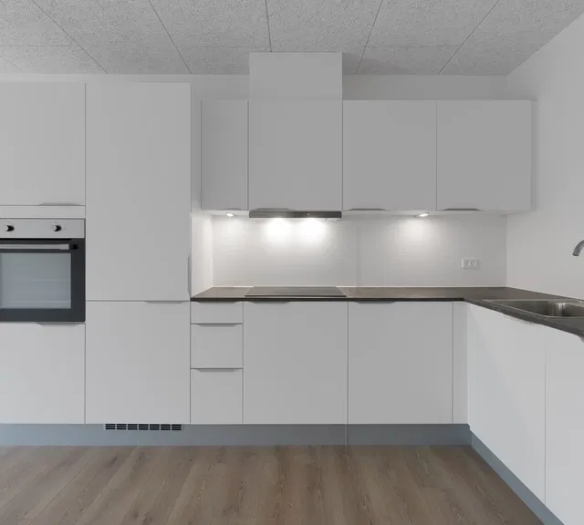 townhouse Indbydende 4-værelses rækkehus med have i Gårslev