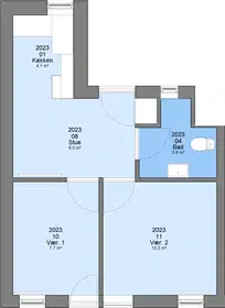 Visual presentation of the listing