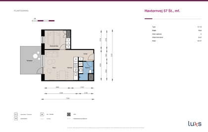 Visual presentation of the listing