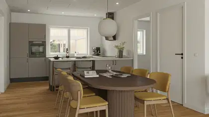Visual presentation of the listing