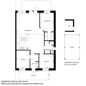 Visual presentation of the listing
