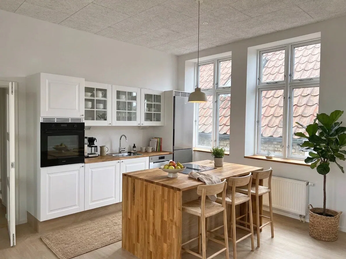 apartment Lækker lys og helt nyt lejemål