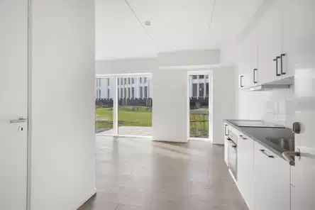 apartment Lys 3-værelses lejlighed med privat terrasse