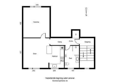 Visual presentation of the listing