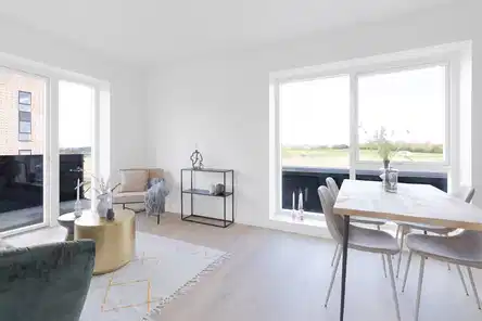 apartment Lys og moderne 2-værelses lejlighed med altan