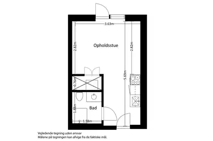 Visual presentation of the listing