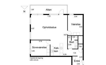 Visual presentation of the listing