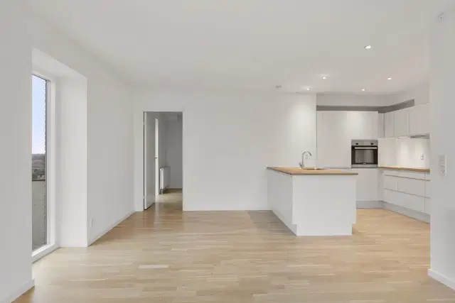 apartment 3-værelses lejlighed med fantastisk udsigt i Aabybro