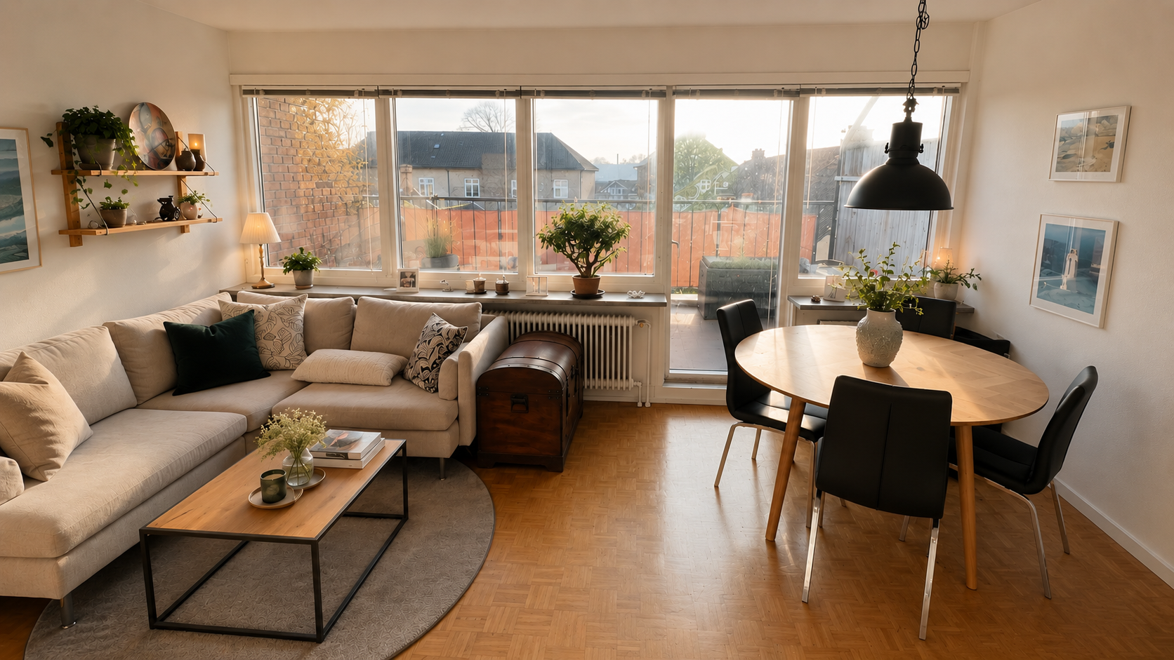 Visual presentation of the listing