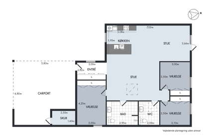 Visual presentation of the listing