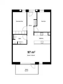 Visual presentation of the listing